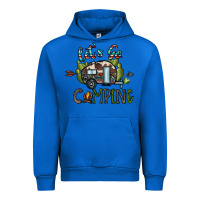 Cobalt let's go camping Urban Hoodie - CowhideDigitalArt
