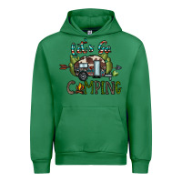 Emerald let's go camping Urban Hoodie - CowhideDigitalArt