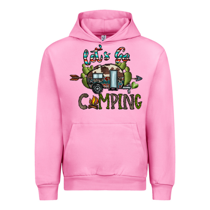 Let's Go Camping Urban Hoodie by CowhideDigitalArt | Teevron
