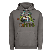 Pigment Tornado let's go camping Urban Hoodie - CowhideDigitalArt