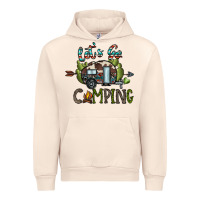 Sandshell let's go camping Urban Hoodie - CowhideDigitalArt