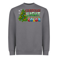 Storm Christmas light are my favorite color Heavyweight Sweatshirt - NancyCooperArtShop