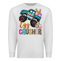 Oatmeal Heather Egg Crusher Premium Sweatshirt - BundleAndBundleShop