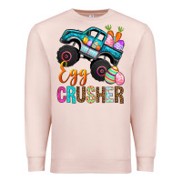 Pale Pink Egg Crusher Premium Sweatshirt - BundleAndBundleShop