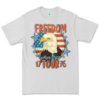 Dove Grey freedom born free tour 1776 Premium Tee - MaliasSmallBusiness