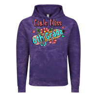 Cloud Purple little miss sixth grade Vintage Hoodie - RanaPortraitStore