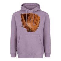 Lavender baseball glove Heavyweight Hoodie - FaDigitalArtStudio