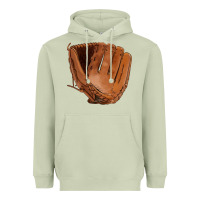 Matcha baseball glove Heavyweight Hoodie - FaDigitalArtStudio