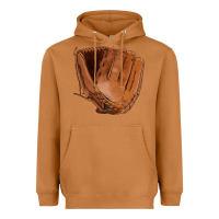 Meerkat baseball glove Heavyweight Hoodie - FaDigitalArtStudio