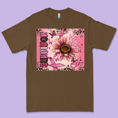 Breast Cancer Survivor Premium Tee Designed By Maliassmallbusiness