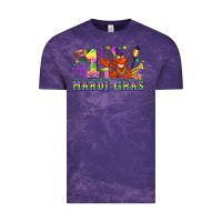 Cloud Purple my first mardi gras Vintage Tee - LillyAllenDesigns