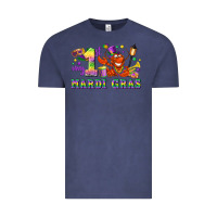 Vintage Denim my first mardi gras Vintage Tee - LillyAllenDesigns