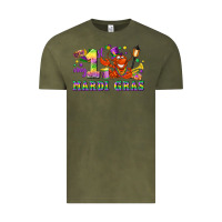 Vintage Olive my first mardi gras Vintage Tee - LillyAllenDesigns