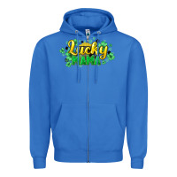 True Royal Lucky mama mother's day Zipper Hoodie - HowdyJamesFarm