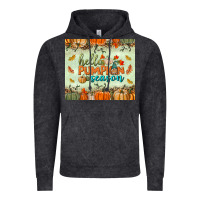 Vintage Black hello pumpkin season tumbler Vintage Hoodie - BundleAndBundleShop