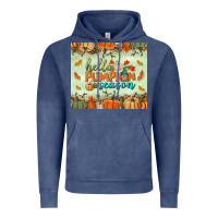 Vintage Denim hello pumpkin season tumbler Vintage Hoodie - BundleAndBundleShop