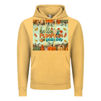 Vintage Mustard hello pumpkin season tumbler Vintage Hoodie - BundleAndBundleShop