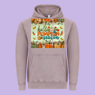 Hello Pumpkin Season Tumbler Vintage Hoodie Designed By Bundleandbundleshop