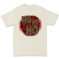 Ho Ho Ho Wood Slice Ornament Premium Tee | Teevron