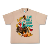 Burro I Was Thinner Before Dinner Turkey Thanksgiving Urban Heavy Tee - LillyAllenDesigns