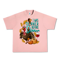Salmon I Was Thinner Before Dinner Turkey Thanksgiving Urban Heavy Tee - LillyAllenDesigns