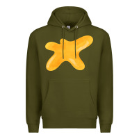 Army Green honey splash fa element Premium Hoodie - FaDigitalArtStudio