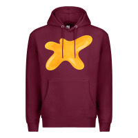 Burgundy honey splash fa element Premium Hoodie - FaDigitalArtStudio