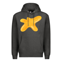 Charcoal Heather honey splash fa element Premium Hoodie - FaDigitalArtStudio