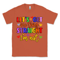 Copper celebrate pride with colorful text Classic Tee - LillyAllenDesigns
