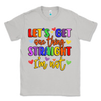 Moon Dust celebrate pride with colorful text Classic Tee - LillyAllenDesigns
