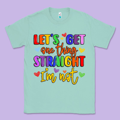 Celebrate Pride With Colorful Text Classic Tee Designed By Lillyallendesigns