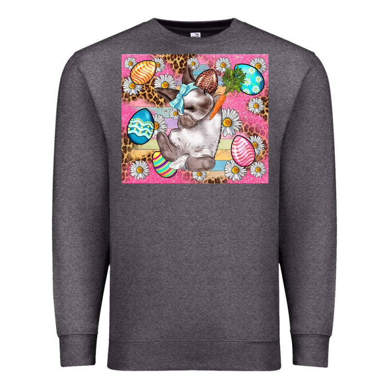 Easter Bunny And Egg With Leopard Pattern Tumbler Premium Sweatshirt by BundleAndBundleShop | Teevron
