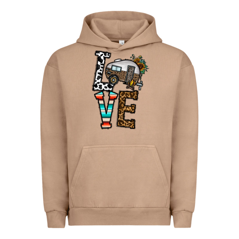 Love Caravan Urban Hoodie by CowhideDigitalArt | Teevron