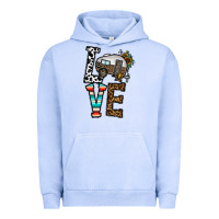 Pigment Grape Ice love caravan Urban Hoodie - CowhideDigitalArt
