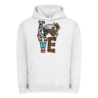 Pigment Lunar Rock love caravan Urban Hoodie - CowhideDigitalArt