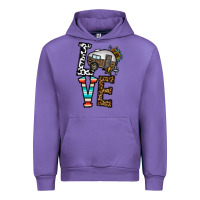 Tulip love caravan Urban Hoodie - CowhideDigitalArt