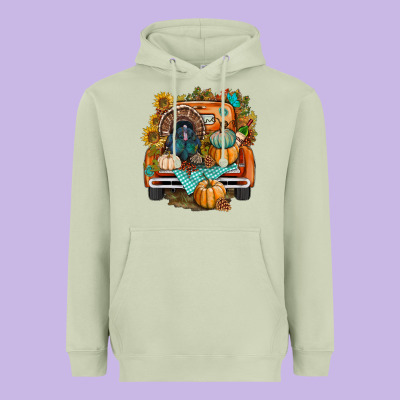 Thanksgiving Truck Bbs Heavyweight Hoodie Designed By Bundleandbundleshop