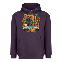 Plum thanksgiving truck bbs Heavyweight Hoodie - BundleAndBundleShop