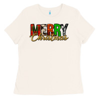 Merry Christmas Western Ladies Tee | Teevron