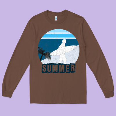 Summer Surf Long Sleeve Tee Designed By Bettercallsaul