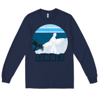 Navy Summer Surf Long Sleeve Tee - Bettercallsaul