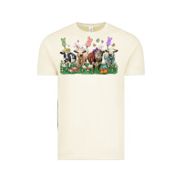 Vintage Arctic easter cow Vintage Tee - LillyAllenDesigns