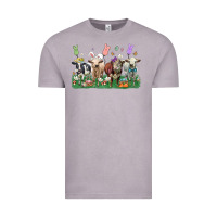 Vintage Zinc easter cow Vintage Tee - LillyAllenDesigns