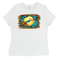 White Softball Lips Ladies Tee - Jasminsmagicworld