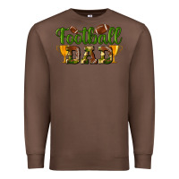 Chestnut Football Dad Premium Sweatshirt - BundleAndBundleShop