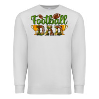 Dove Grey Football Dad Premium Sweatshirt - BundleAndBundleShop