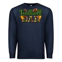 Navy Football Dad Premium Sweatshirt - BundleAndBundleShop