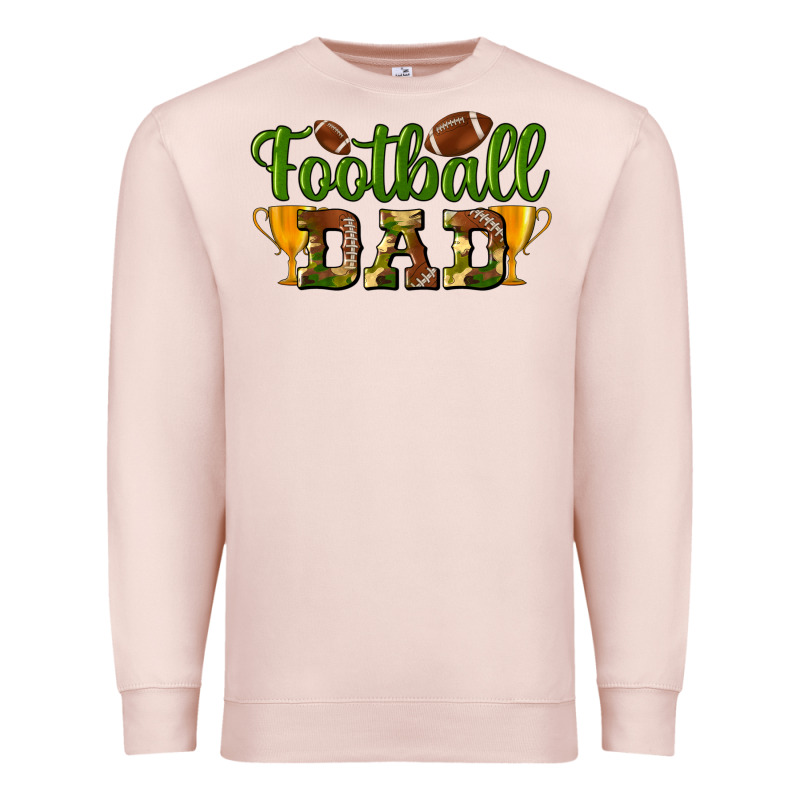 Football Dad Premium Sweatshirt by BundleAndBundleShop | Teevron