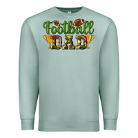 Seafoam Football Dad Premium Sweatshirt - BundleAndBundleShop