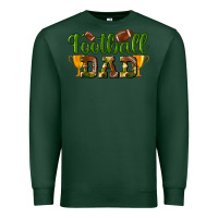 Sports Green Football Dad Premium Sweatshirt - BundleAndBundleShop